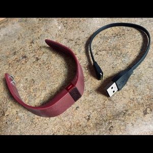 FitBit Charge (maroon)